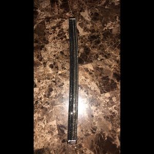 Gorgeous LAMB black/gold choker